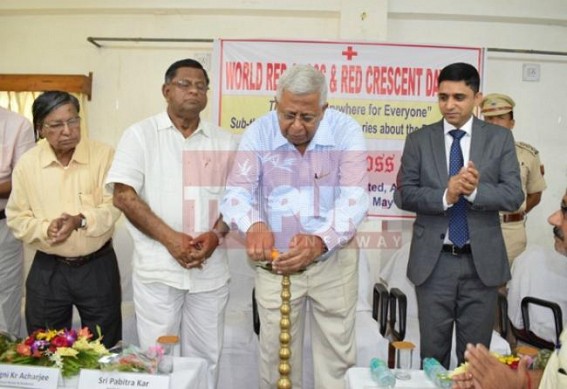 Tripura Governor inaugurates Red Cross Day 